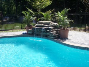 waterfall, pond and pool design NY and NJ